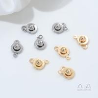 ราคา Finishing Buckle Titanium Steel Pearl Snap Buckle diy (54400448850)