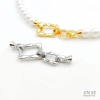 ราคา หัวเข็มขัดทอง 18K และ 14K แบบวงกลมคู่ สำหรับเชื่อมต่อเครื่องประดับ (42323287266)