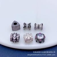ราคา Spacer ลูกปัด 14K สีดำทองทรงสี่เหลี่ยมสำหรับงานDIY (29193249973)
