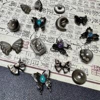 ราคา จี้ เงินธรรมชาติ Obsidian Dark diy (28436082925)