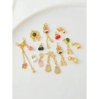 ราคา จี้ Sand Gold Jasper Gourd Lily of the Valley Butterfly DIY (28408274956)