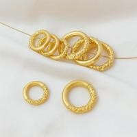 ราคา Golden Hoop แหวนแหวน DIY การเก็บรักษาสีที่แข็งแกร่งวิธีโบราณ Golden Ruyi Snap แหวนการเชื่อมต่อแหวนศูนย์กลาง (27717164342)