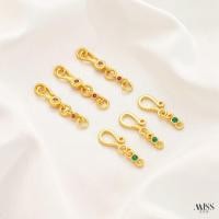 ราคา Finishing Buckle Matte Goldfish Hook diy (27291205921)
