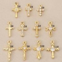 ราคา จี้ 18K Cross DIY สร้อยคอสร้อยข้อมือ (27230051350)