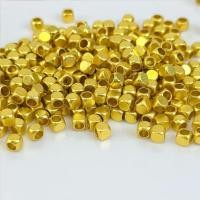 ราคา Spacer ลูกปัดทรายทองบดเงินตาราง สำหรับงานฝีมือ (27193536654)