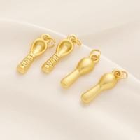 ราคา จี้ diy Handmade 14K Gold Clad สี Retention ช้อนทองขนาดเล็ก ช้อนทอง (26621154734)