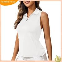 ราคา Fr เสื้อแขนกุดผู้หญิงเสื้อกล้ามสไตล์ผู้หญิงเสื้อกอล์ฟเสื้อกล้ามแขนกุดแห้งเร็ว Racerback เสื้อกีฬาสําหรับ Active สุภาพสตรี Slim Fit สีทึบกีฬาสําหรับกอล์ฟ (25641962249)