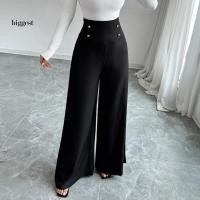 ราคา กางเกงแฟชั่นเอวสูงสำหรับผู้หญิง สวมใส่ง่าย เหมาะสำหรับการทำงานหรือลำลอง ตามเทรนด์ใหม่ในเอเชียตะวันออกเฉียงใต้ (43664389928)