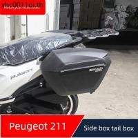ราคา เหมาะสําหรับ Peugeot pulsion211 สกู๊ตเตอร์รถจักรยานยนต์ดัดแปลงพนักพิงด้านหลังด้านหลังชั้นวาง Shade ด้านข้างกล่องการติดตั้งแบบไม่ชํารุด (51601135529)