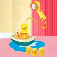 ราคา Little ของเล่นอาบน้ำ สเปรย์น้ำไฟฟ้า ฝักบัวอาบน้ำเป็ดสีเหลืองขนาดเล็ก ของเล่นอาบน้ำเด็ก ของเล่นลอยน้ำ (28130940522)