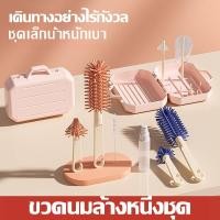 ราคา ล้างขวดนมแปรงชุดเดินทางพกพาขวดนมแปรงล้าง6ชิ้นแปรงจุกนมหลอกแปรงซิลิโคนแปรงซิลิโคนอเนกประสงค์ (42176340217)