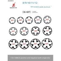 ราคา จักรยานเสือหมอบ Five Claw 110 130BCD 36T42T50T60T แผ่นโซ่ลบบวกดัดแปลงโซ่ความเร็วเดียว (42375568132)