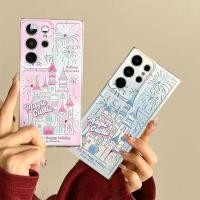 ราคา SAMSUNG ดอกไม้ไฟปราสาทสําหรับsamsung S24 FE S23 S21 S20 FE S22 S24 S10 Plus Ultra A14 A24 A34 A54 A05s A15 A25 A35 A55 5G Soft Clearเคสโทรศัพท์ (24421555636)