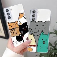 ราคา เคสโทรศัพท์มือถือแบบนิ่ม ใส ลายสุนัข แมวตลก สําหรับ Samsung S21 FE 5G S20 FE A34 A54 A14 S23 S20 S21 Plus S22 Ultra Note 8 9 10 Plus 20 Ultra 5G (22216374458)