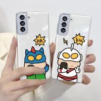 ราคา เคสโทรศัพท์มือถือแบบนิ่ม ใส ลายการ์ตูนชินจังน่ารัก สําหรับ Samsung S23 FE S8 S10 S9 S20 S21 S23 Plus S21 FE S22 Ultra Note 9 10 Plus 20 Ultra 5G (22443891594)