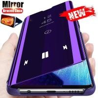 ราคา เคสโทรศัพท์มือถือ แบบฝาพับกระจก สําหรับ Samsung S20 FE S10 S20 Ultra Note 10 Plus 20 Ultra 5G (22071357169)