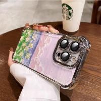 ราคา 3 in1 ดอกไม้สีม่วงสําหรับ Samsung S20 S20FE S20PLUS S0U S21 S21FE S21U S21PLUS เคสโทรศัพท์ Soft Anti fall กรณี (57150409670)