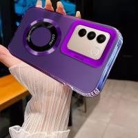 ราคา 5G VIVO V27 กรณี vivo v27e vivo V27 pro เคสโทรศัพท์ Anti vibration ฝาครอบ Anti slip Ultra thin แม่เหล็กดูดแหวนป้องกันกรณี XXXD5 (29990846797)