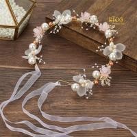 ราคา คาดผมเด็ก หน้าร้านอยู่รัชดา KF521เส้นคาดผมดอกไม้สีชมพู ประดับด้วยมุก น่ารักมาก มงกุฎเจ้าหญิง ไม่มีริบบิ้น (11594193490)