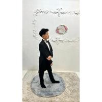 ราคา สูทเด็กผู้ชาย หน้าร้านอยู่รัชดา ลองได้ถ่ายรูปจากชุดจริง S166 สีดำ เซ็ตทักซิโด้5ชิ้น สูทคลุมหลังยาว เชิ้ต กัีก กางเกง (25120555687)