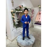 ราคา ชุดสูทเด็กผู้ชาย หน้าร้านอยู่รัชดา ลองได้ถ่ายรูปจากชุดจริง S101เซ็ตสูท 5 ชิ้น สูทสีฟ้าลายสก็อต เชิ้ตขาว มาพร้อมเสื้อก (16660010969)