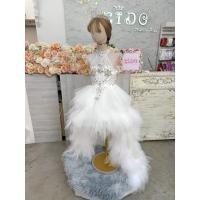 ราคา ชุดราตรีเด็ก หน้าร้านอยู่รัชดา ลองได้ถ่ายรูปเองจากชุดจริง W19186 สีขาว กระโปรงหน้าสั้นหลังยาว แขนสั้น (44002951765)