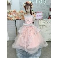 ราคา ชุดราตรีเด็ก หน้าร้านอยู่รัชดา ลองได้ถ่ายรูปเองจากชุดจริง W19187 สีโอรส กระโปรงยาว แขนสั้น เปิดไหล่ระบาย สวยหรู (41902966300)