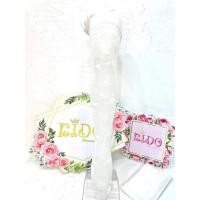 ราคา ถุงน่องเด็ก หน้าร้านอยู่รัชดา L212สีขาวเรียบใสลายดอกไม้ เนื้อนิ่มใส่สบาย (22979287531)