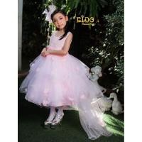 ราคา ssชุดออกงานเด็ก หน้าร้านอยู่รัชดา ลองได้ถ่ายรูปจากชุดจริง E066สีชมพู สีชมพูเข้ม สีม่วงอมสีเทา ปักด้วยมุกเม็ดเล็ก ดอกไ (14554160547)