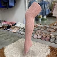 ราคา ถุงน่องเด็ก หน้าร้านอยู่รัชดา LKW05 สีชมพู เนื้อไหมพรมมีลายในตัว (10323540302)