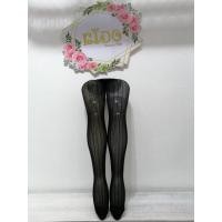 ราคา ถุงน่องเด็ก หน้าร้านอยู่รัชดา L050 สีดำ เนื้อซีทรูลายลง (9709225809)