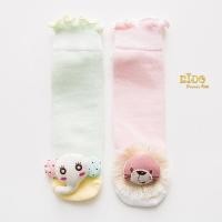 ราคา ถุงเท้าเด็ก มีหน้าร้านอยู่รัชดา SG276 เซ็ตกล่อง ถุงเท้าสีเขียวติดตุ๊กตาช้าง สีชมพูติดตุ๊กตาสิงโต (7853161903)