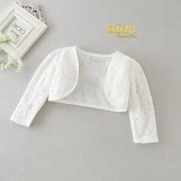 ราคา เสื้อคลุมเด็ก มีหน้าร้าน ตรงปก พร้อมส่ง 9795สีขาว มีแขนยาวเป็นผ้าลูกไม้ครึ่งตัว (4935535922)