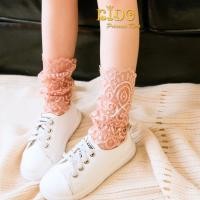 ราคา ถุงเท้าเด็ก มีหน้าร้านอยู่รัชดา M1911 สีโอรสยาวปลายเป็นลูกไม้ชายหยักยาวใกล้เข่า (4435251189)