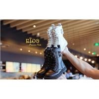 ราคา Sบูทเด็ก หน้าร้านอยู่รัชดา ลองได้ H174 สีขาว ดำ ด้านหน้าคาดเข็มขัดข้อสั้น แบบเท่ๆ (27929722892)