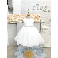 ราคา ชุดราตรีเด็ก หน้าร้านอยู่รัชดา ลองได้ถ่ายรูปเองจากชุดจริง B268สีขาว ผ้าแก้วกระโปรงคาดเพชร (24151767901)