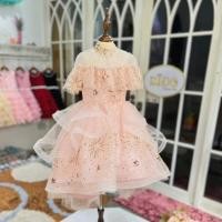 ราคา ชุดเจ้าหญิง หน้าร้านอยู่รัชดา ลองได้ถ่ายรูปจากชุดจริง W18300สีโอรส ประดับกลิตเตอร์ทั้งชุดวิ้งๆลายดาว กระโปรงหน้าสั้นห (21116199915)