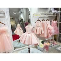 ราคา ชุดเดรสเด็ก มีหน้าร้านอยู่รัชดา ลองได้ ถ่ายรูปเองจากของจริง B262 สีโอรส กระโปรงหน้าสั้นหลังยาว (18786453457)