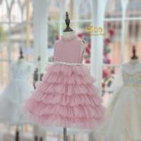 ราคา ชุดเจ้าหญิง หน้าร้านอยู่รัชดา ลองได้ถ่ายรูปจากชุดจริง B202สีชมพูเข้ม กระโปรงสั้นชั้นๆฟู น่ารักค่า (15960174887)