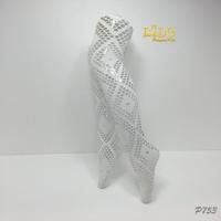 ราคา ถุงน่องเด็ก หน้าร้านอยู่รัชดา LZZ753 ตาข่ายลายข้าวหลามตัด สีขาว (6135255766)