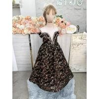 ราคา ชุดราตรีเด็ก หน้าร้านอยู่รัชดา ลองได้ถ่ายรูปเองจากชุดจริง W19183 สีดำ กระโปรงยาว เปิดไหล่ ติดเกร็ดวิ้งทอง เก๋ไก๋ (41602565419)