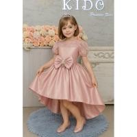 ราคา ชุดราตรีเด็ก ร้านอยู่รัชดา ลองได้ถ่ายรูปจากชุดจริง W19053สีชมพู หน้าสั้นหลังยาว (26316461052)