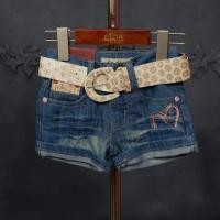 ราคา กางเกงยีนส์เด็ก มีหน้าร้าน ตรงปก พร้อมส่ง ZD0263 สีน้ำเงิน ปักรูปminnie mouse กระเป๋าแต่งด้วยผ้าพิมพ์ลายดอกไม้ พร้อมเ (5664448090)