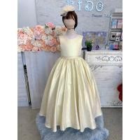 ราคา ชุดราตรีเด็ก ร้านอยู่รัชดา ลองได้ถ่ายรูปจากชุดจริง W19066 สีทอง แขนสั้น กระโปรงยาว (25689209358)