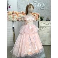 ราคา ชุดราตรีเด็ก หน้าร้านอยู่รัชดา ลองได้ถ่ายรูปจากชุดจริง W18831สีโอรส ระบายดอกไม้ที่เอว แขนปาด กระโปรงหน้ายาวหลังลาก สว (29804294082)
