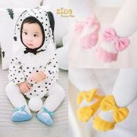 ราคา ssถุงน่องเด็ก หน้าร้านอยู่รัชดา LG282 ถุงน่องเด็ก สีขาวโบว์ชมพู สีขาวโบว์ฟ้า เป็นรูปโบว์ที่ปลายเท้า (17956605685)
