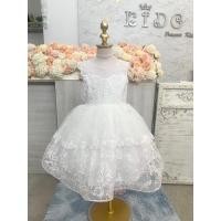 ราคา ชุดราตรีเด็ก หน้าร้านอยู่รัชดา ลองได้ถ่ายรูปจากชุดจริง B269สีขาว กระโปรงลูกไม้ 2 ชั้น ติดกลิตเตอร์วุ้งวิ้ง (25801768945)