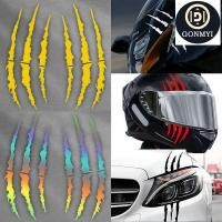 ราคา GONMYI สติ๊กเกอร์ติดมอเตอร์ไซค์ Demon Claw DIY สติ๊กเกอร์ติดหมวกกันน็อค สไตล์ปีศาจไวนิลสีทึบกันน้ํารถสติกเกอร์ไวนิลตกแต่งรถ (55501161927)