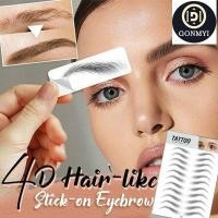 ราคา GONMYI 4D Hair like Eyebrow Water based Brow stickers Lasting Eyebrow Tattoo สติกเกอร์ (48301151287)
