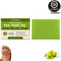 ราคา GONMYI Tea Tree Relief Soap Bar 100g 3 53oz Deep Pore Cleansing Tea Tree Soap ผิวนุ่มและเรียบเนียนอ่อนโยนขัดผิวบรรเทาผิว All Natural Skin Cleanser (44325080000)